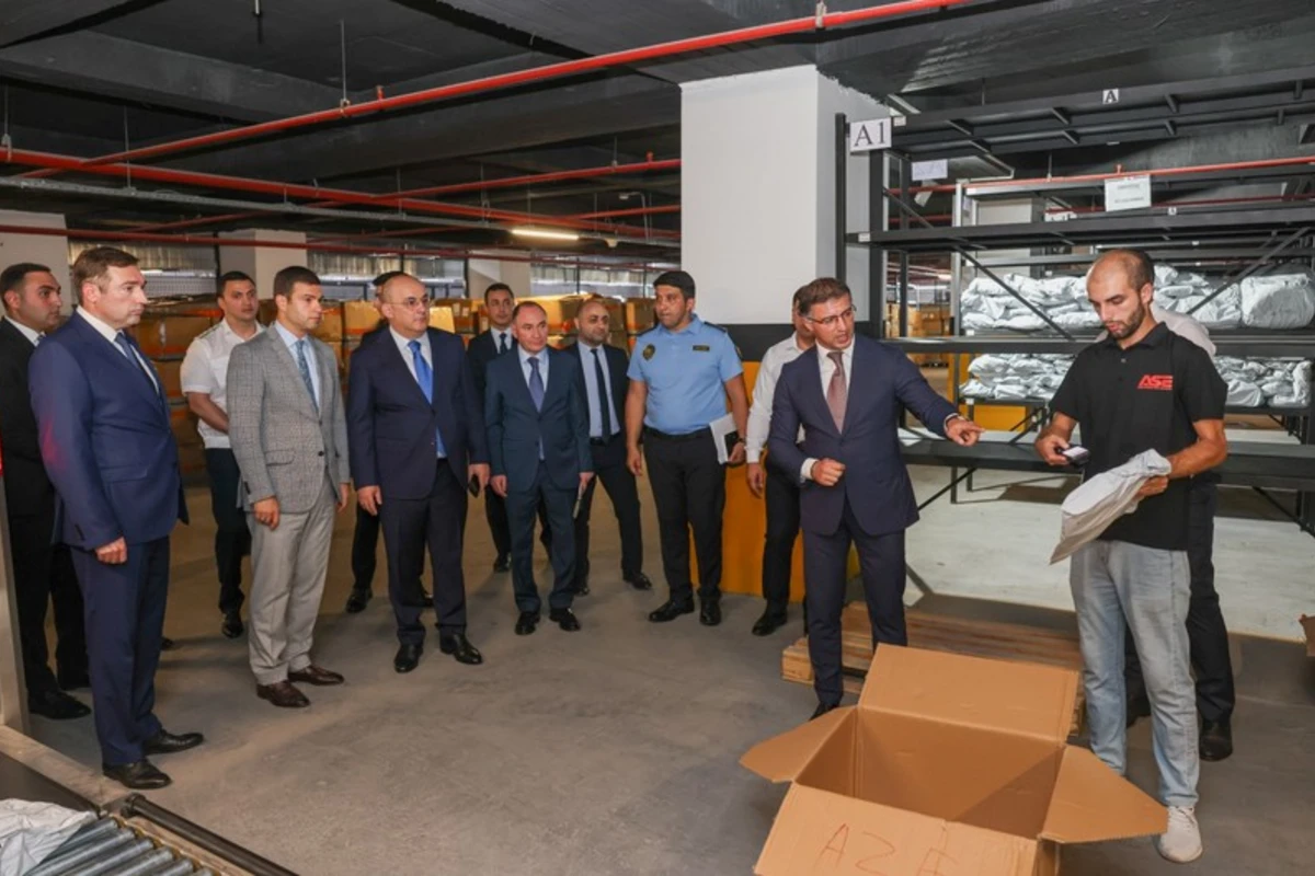 Azərbaycanda KOB gömrük anbarı yaradılıb - FOTO