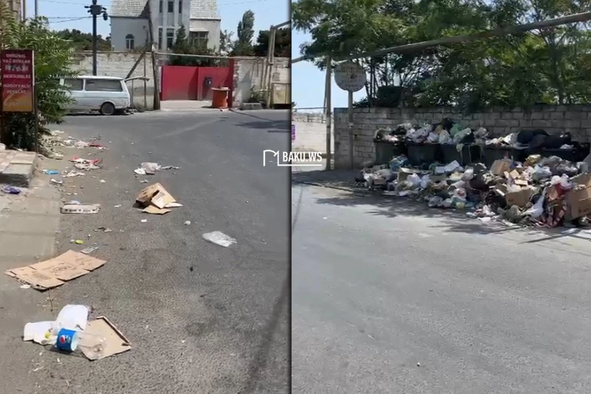 Жители Забрата страдают от гор мусора на улицах - ВИДЕО Жители Забрата страдают от гор мусора на улицах - ВИДЕО