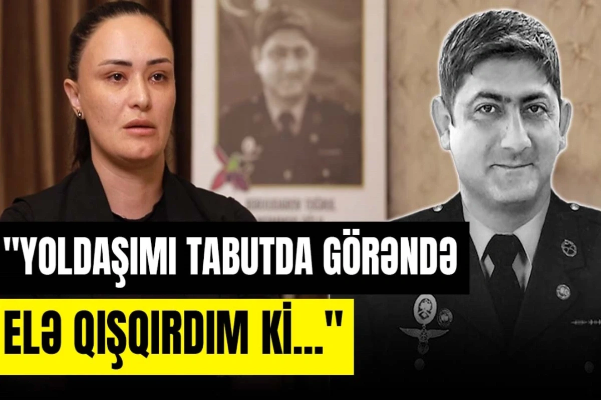 Mayor Toğrul Bərxudarovun həyat yoldaşı: Şəhid olmazdan öncə heç vaxt rahat yaşamadı - VİDEO