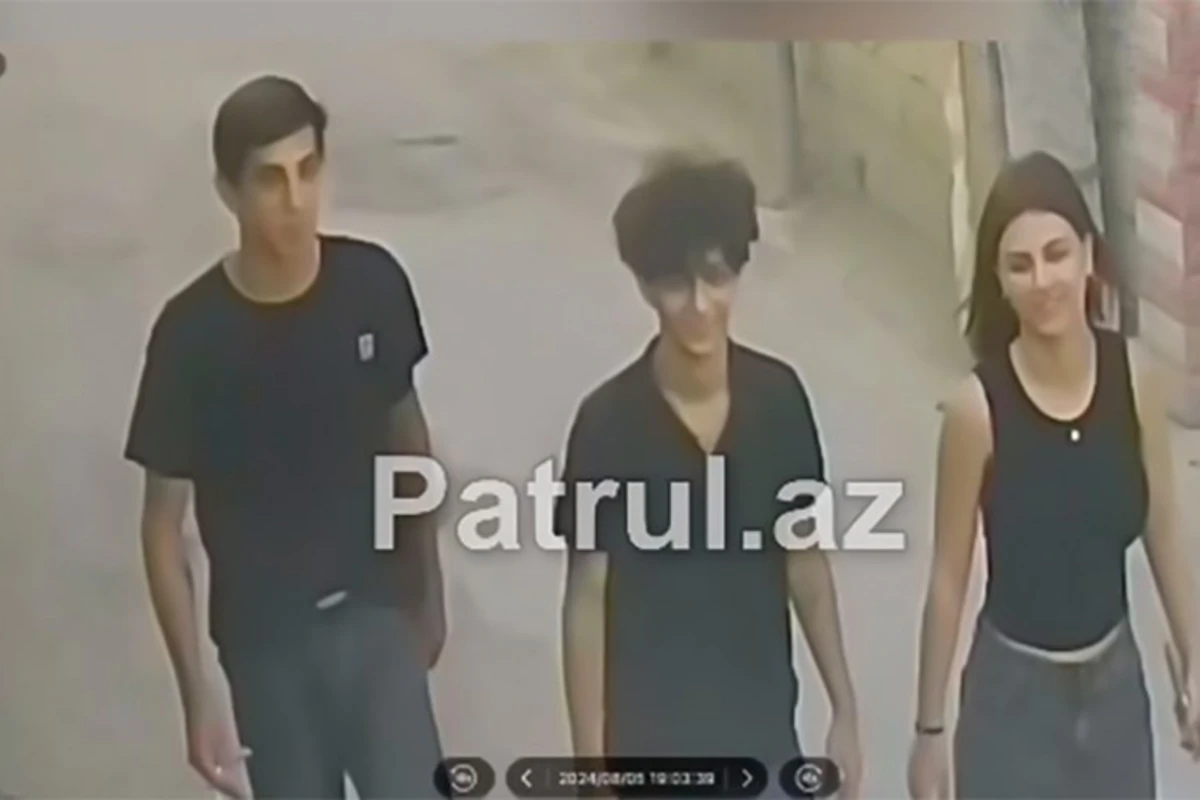 Bakıda qaz sayğacını sındıran gənclərin axtarışına başlanılıb - VİDEO