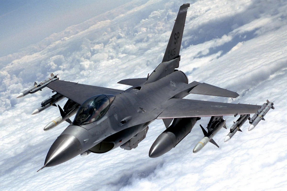 Впервые за время боевых действий Украина использовала истребители F-16
