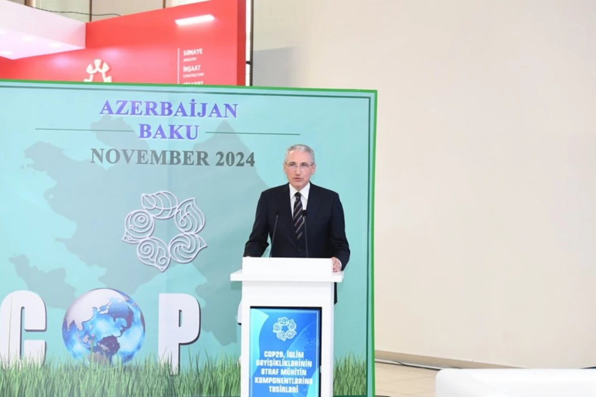 İqlim dəyişikliyi ilə mübarizəyə həsr olunan növbəti konfrans Naxçıvanda keçirilib - FOTO