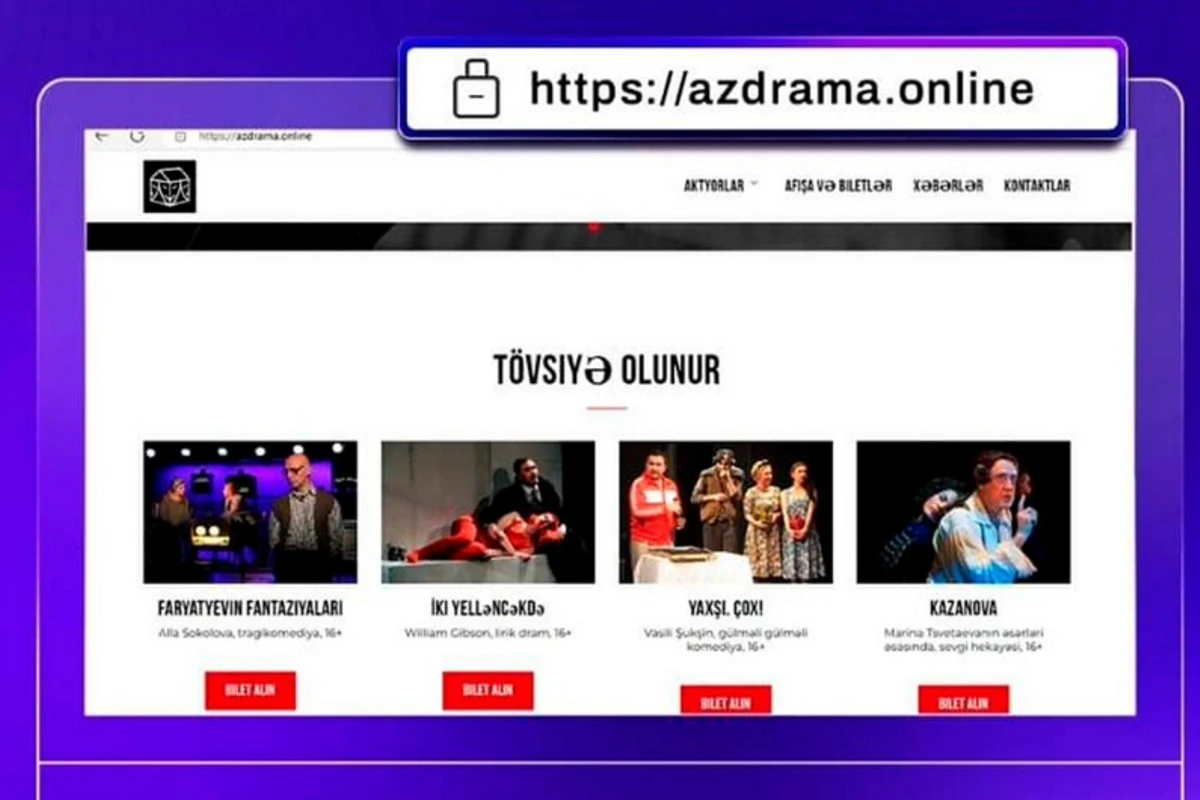 ETX teatr və sərgilər adından saxta bilet satışı ilə bağlı xəbərdarlıq edib - FOTO