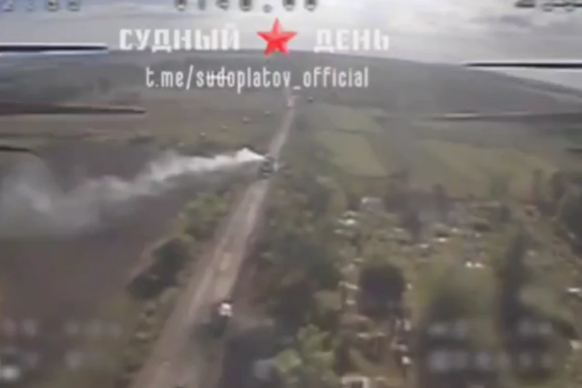 Момент поражения украинского танка Абрамс - ВИДЕО Момент поражения украинского танка Абрамс - ВИДЕО