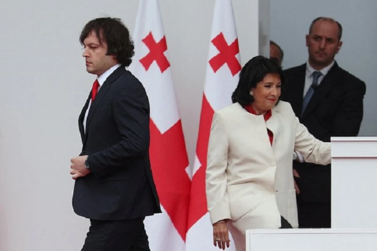 Gürcüstanın Baş naziri prezident Zurabişvilini müxalifətin marionetkası adlandırıb