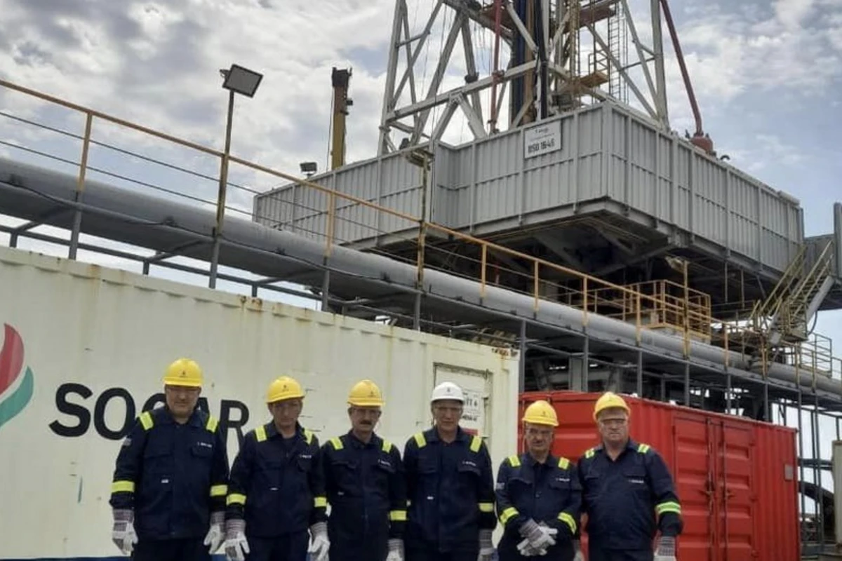 SOCAR Günəşli yatağında yeni hasilat quyusunu istismara verib - FOTO