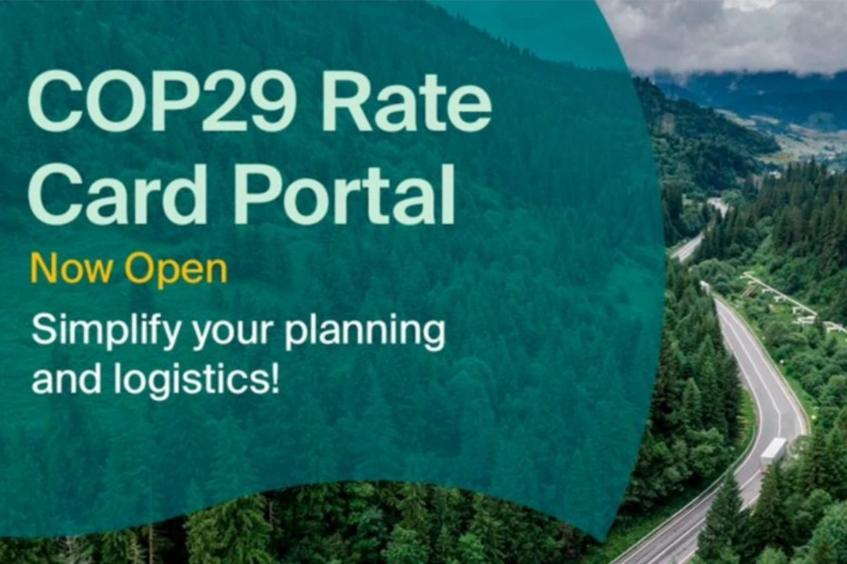 Азербайджан запустил тарифный портал для делегаций, участвующих в COP29