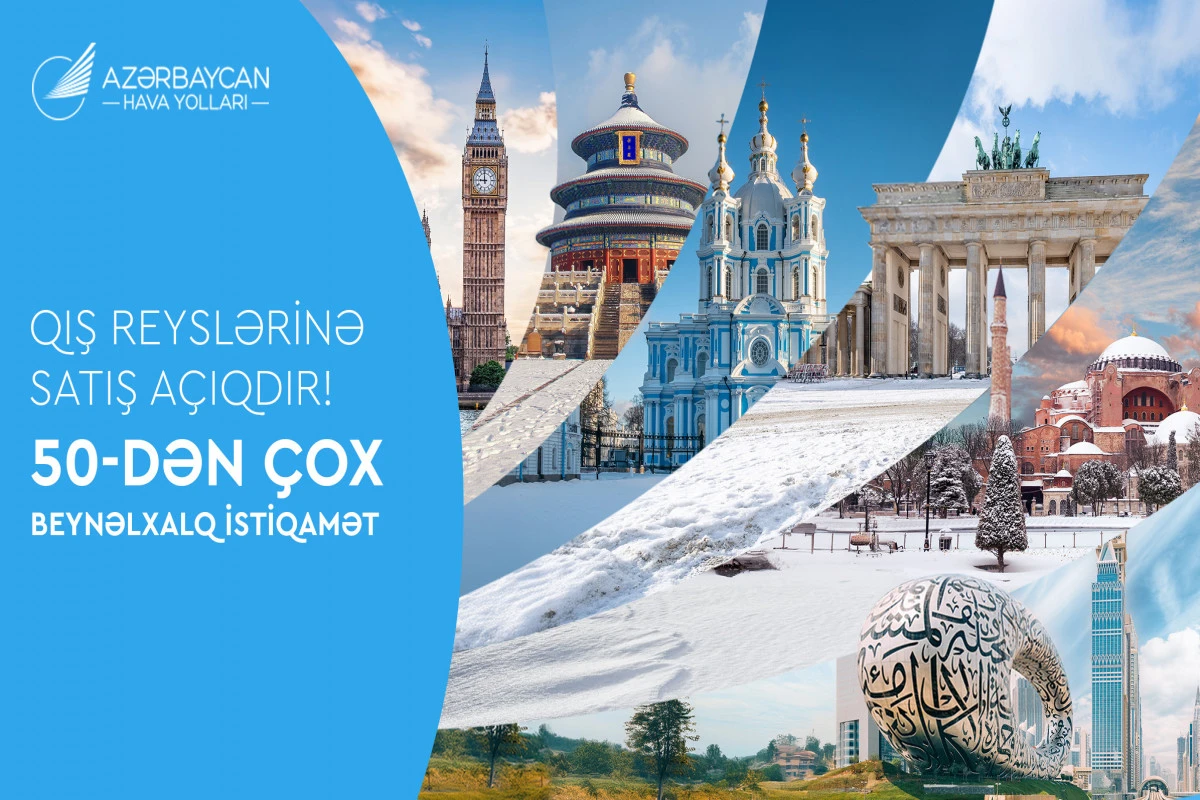 AZAL 2024–2025-ci illər üzrə payız-qış uçuş cədvəlini açıqlayıb AZAL 2024–2025-ci illər üzrə payız-qış uçuş cədvəlini açıqlayıb