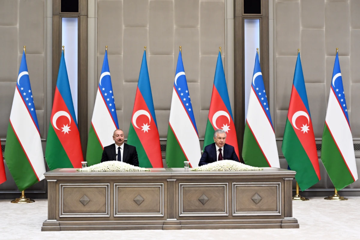 Şavkat Mirziyoyev: Bu gün yazılan tarix öz təcəssümünü Azərbaycan və Özbəkistan xalqlarının rifahında tapacaq