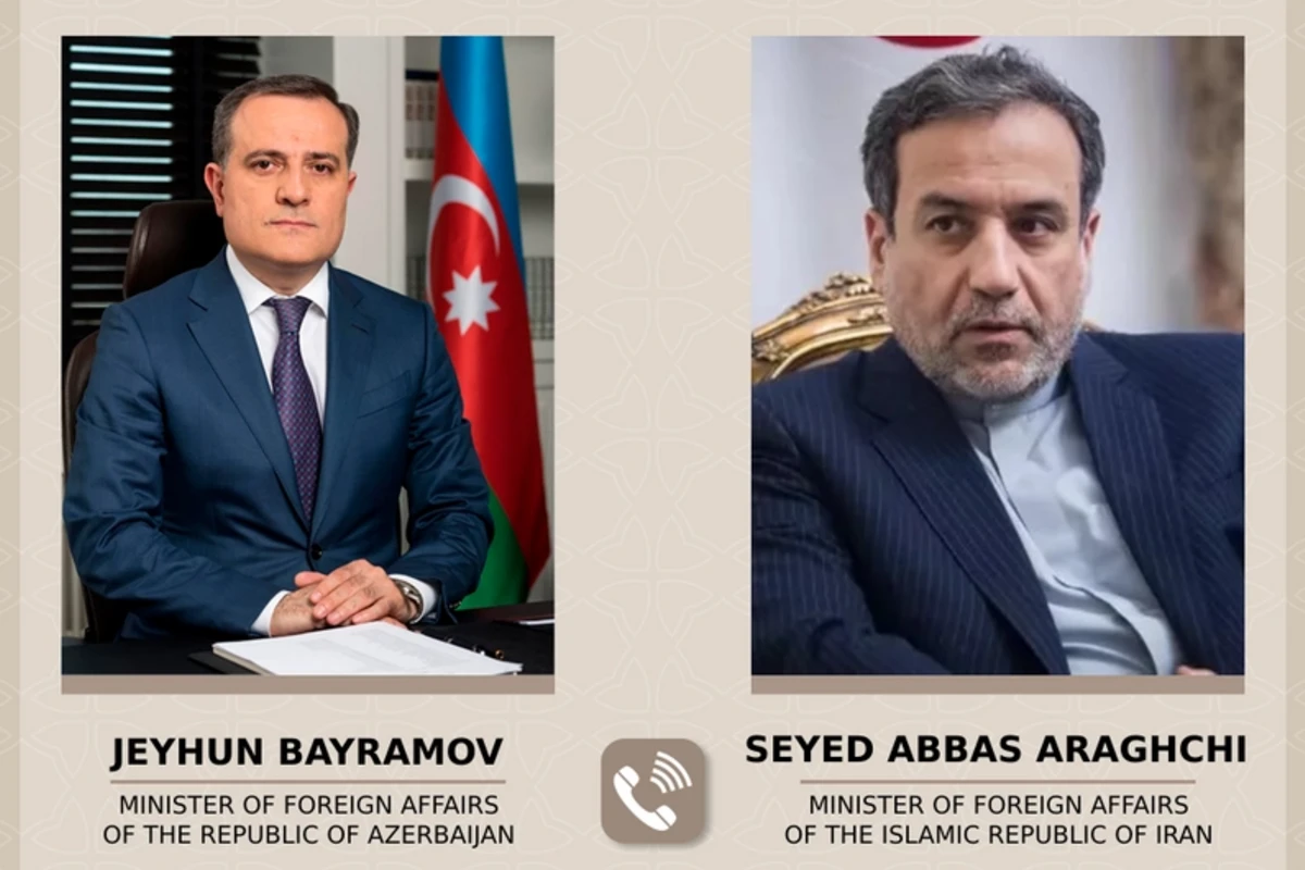 Ceyhun Bayramov yeni iranlı həmkarı ilə regional məsələləri müzakirə edib