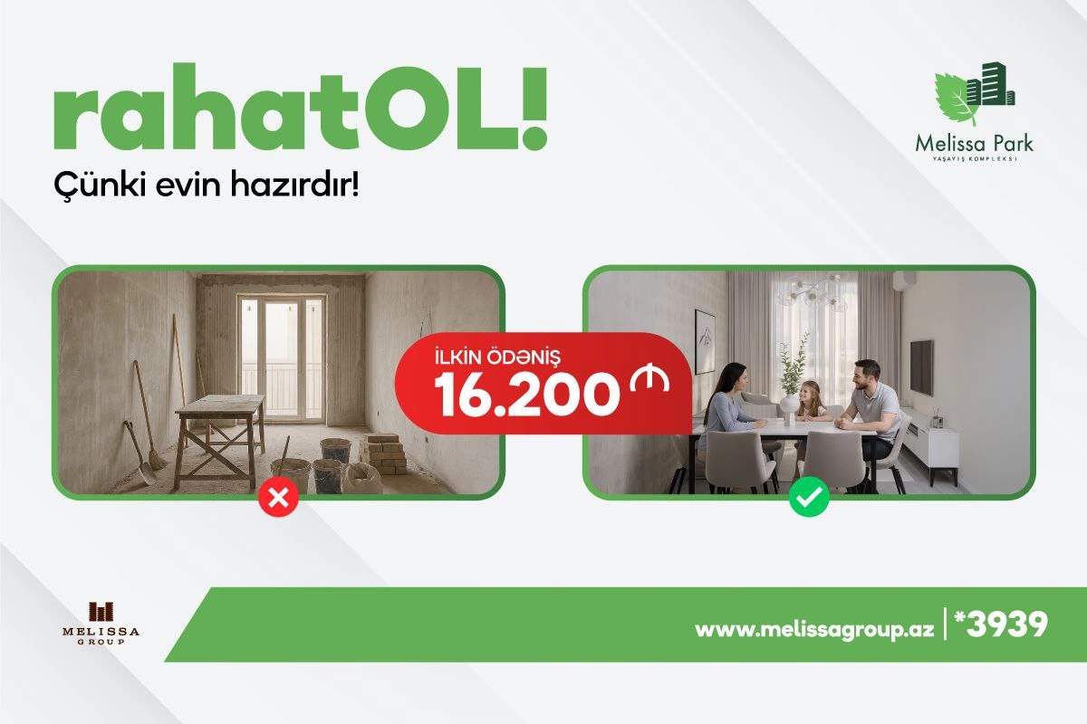 rahatOL Mənzil almağın ən rahat yolu!