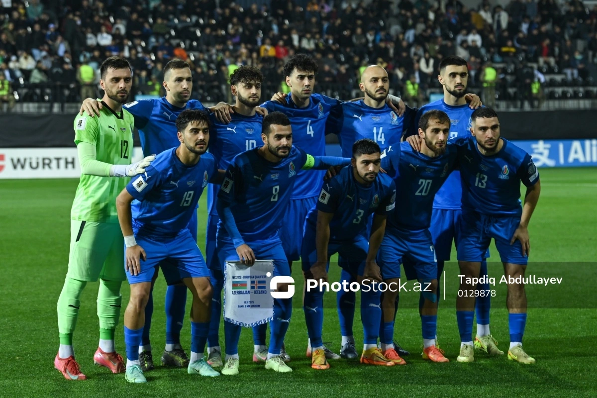 DÇ-2026 seçmə mərhələsi: Azərbaycan və Fransa milliləri üz-üzə