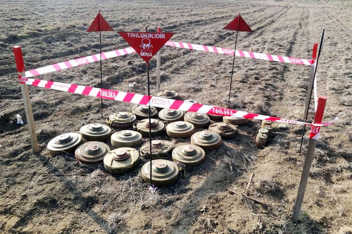 Ötən həftə 1362.7 ha ərazi minalardan təmizlənib