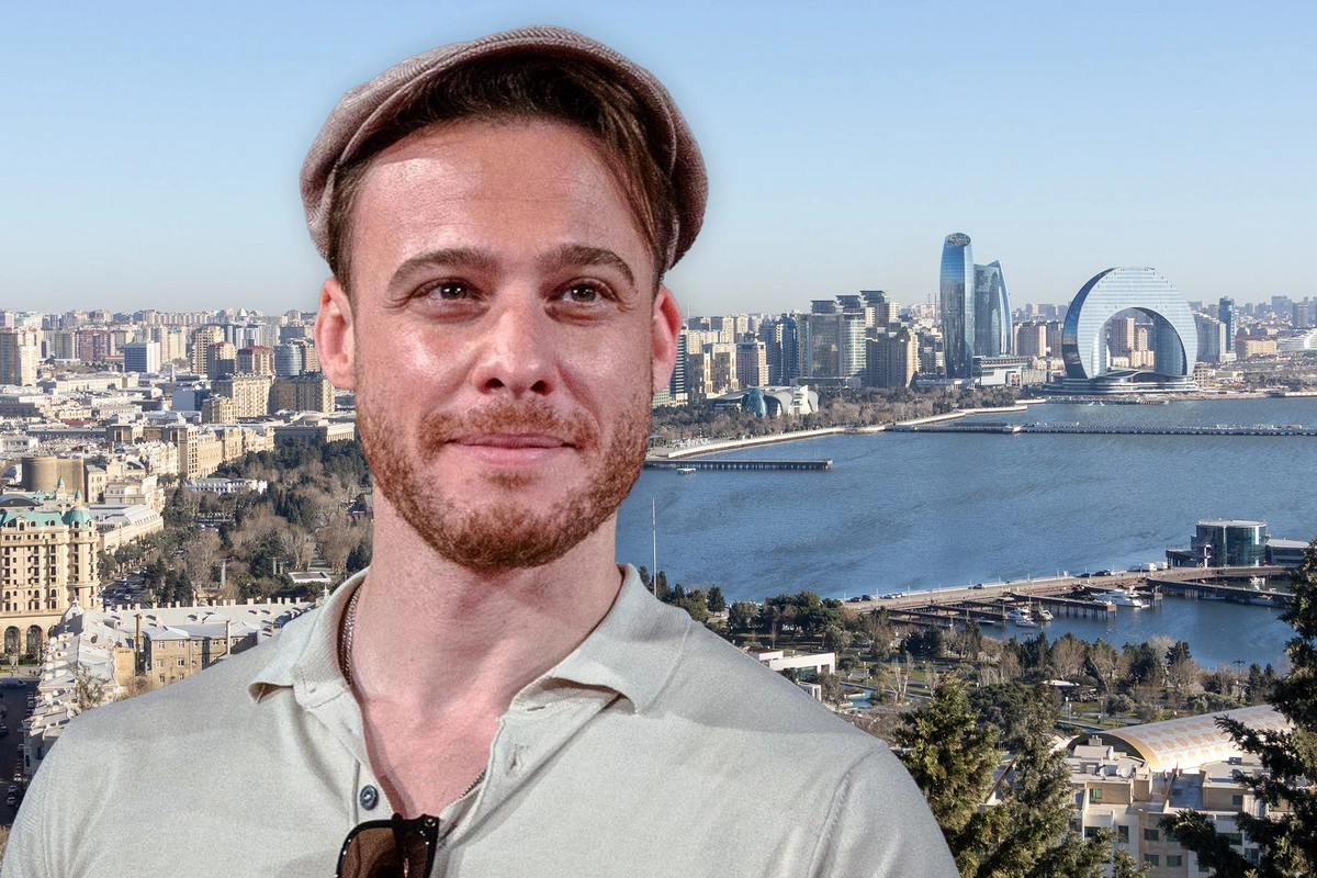 Kerem Bürsin: Bakı, sən çox gözəl şəhərsən!