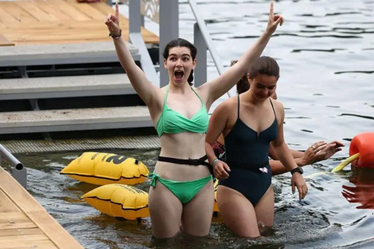 In Paris, swimming in the Seine has been allowed after a 100-year ban In Paris, swimming in the Seine has been allowed after a 100-year ban