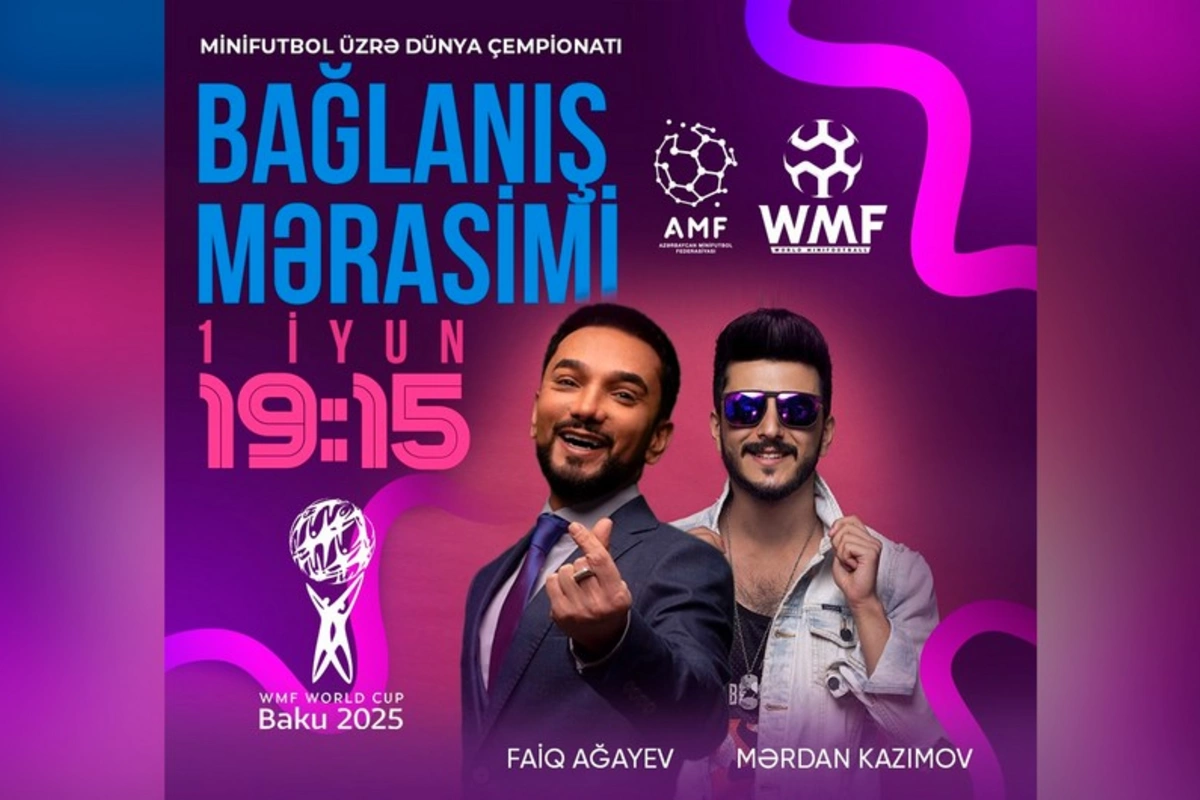 The closing ceremony of the World Cup in futsal will take place at the National Gymnastics Arena