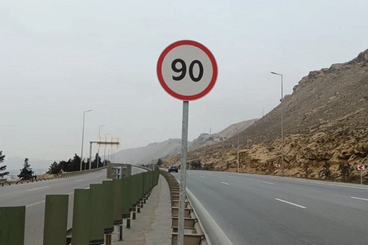 Şamaxinkadan Lökbatan dairəsinədək sürət həddi endirilib