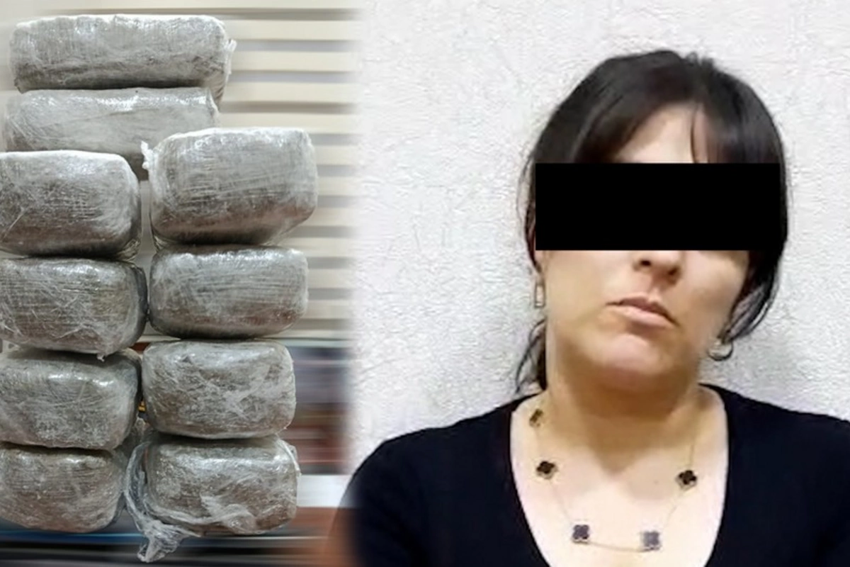 Bakıda qadının evindən 10 kq narkotik aşkarlanıb Bakıda qadının evindən 10 kq narkotik aşkarlanıb
