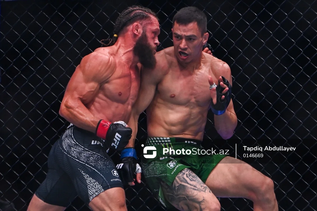 UFC Fight Night Baku: Rafael Fiziyev əsas döyüşdə nokautla qələbə qazandı