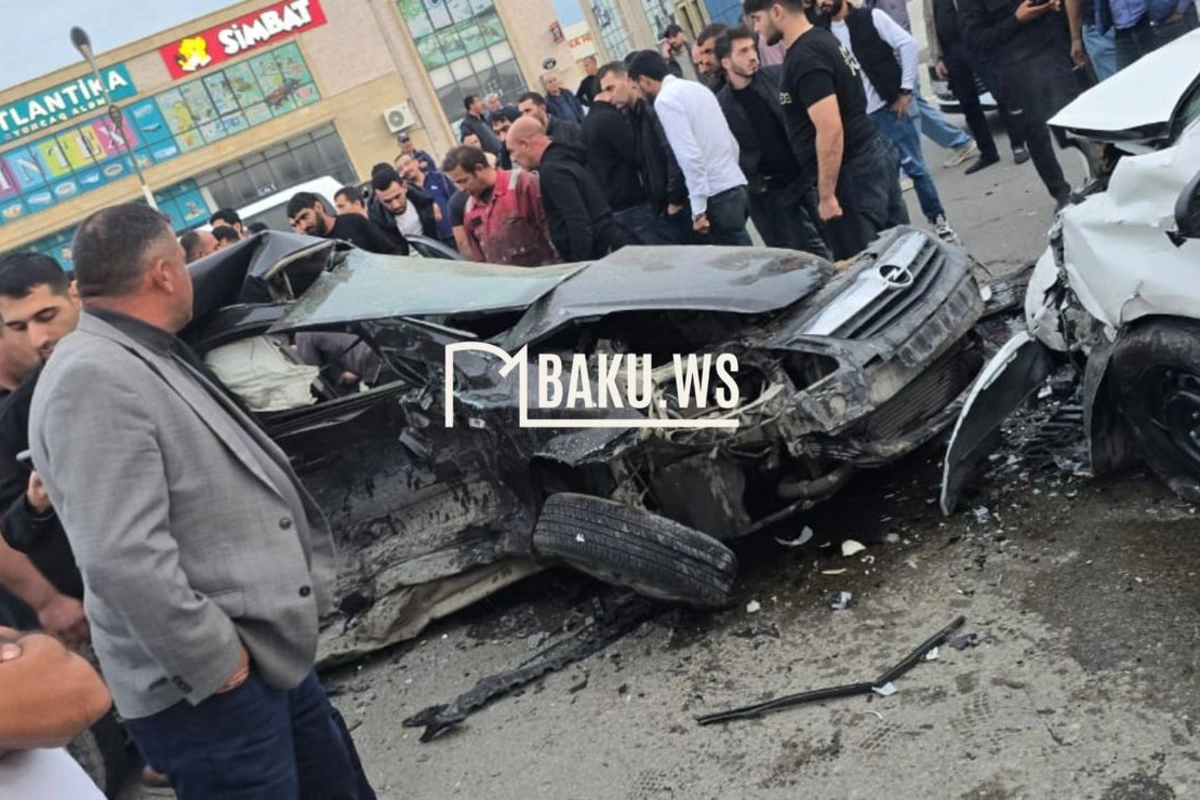 Sədərəkdə baş verən ağır qəzanın ANBAAN GÖRÜNTÜSÜ