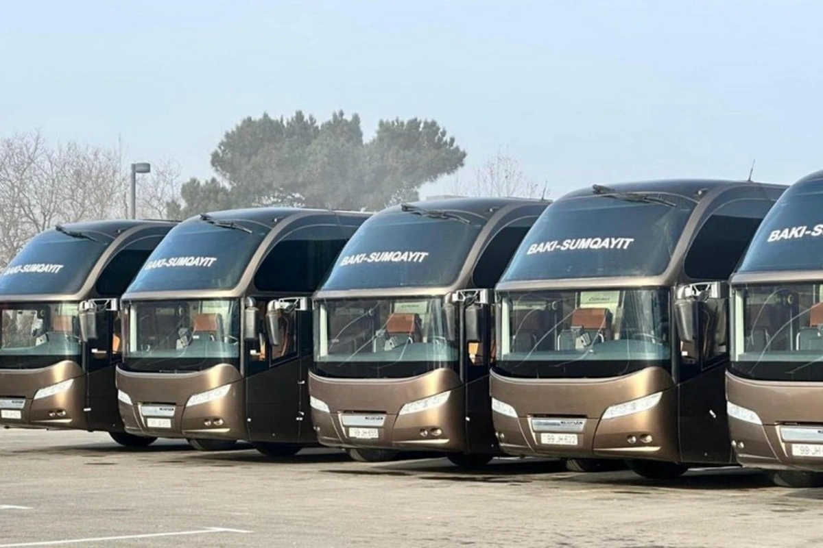 Bakı-Sumqayıt avtobuslarından istifadə edənlərə ŞAD XƏBƏR Bakı-Sumqayıt avtobuslarından istifadə edənlərə ŞAD XƏBƏR