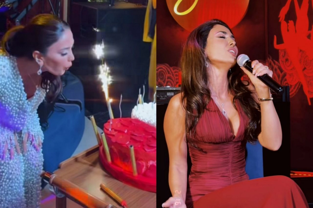 Pərvin Abıyeva ad günündə mahnı oxudu, DJ-lik etdi Pərvin Abıyeva ad günündə mahnı oxudu, DJ-lik etdi