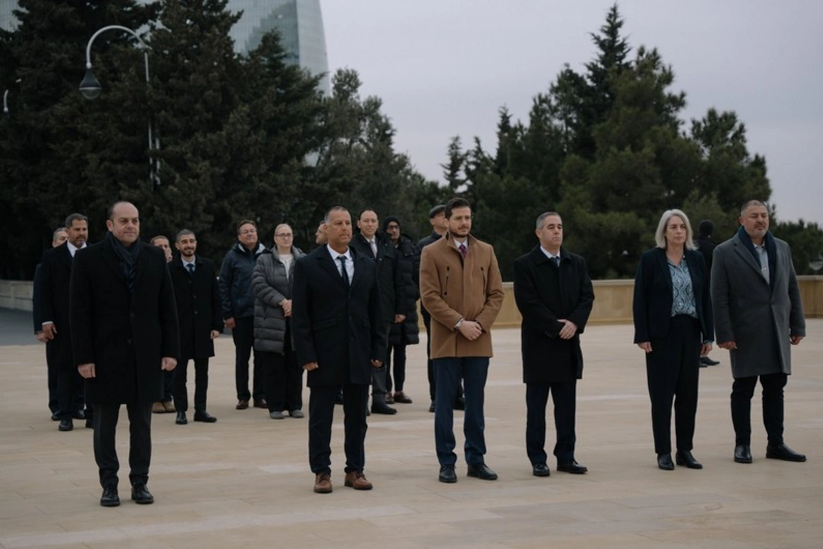 İsrail Müdafiə Ordusunun Milli Təhlükəsizlik Kollecinin nümayəndələri Bakıda səfərdədir