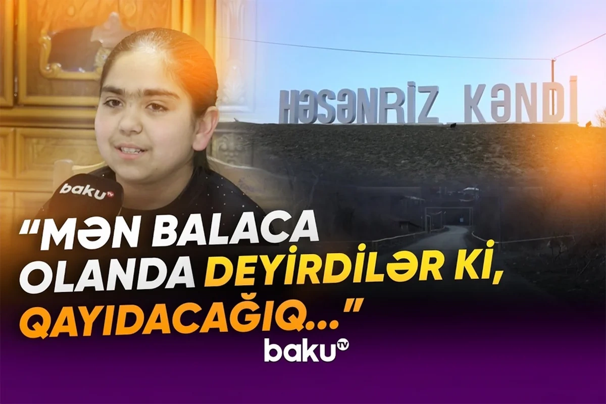 Baku TV Həsənriz kəndində Salahovlar ailəsinin qonağı oldu