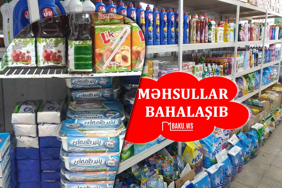 İrandan gətirilən ərzaq məhsullarının qiyməti nə qədər bahalaşıb?