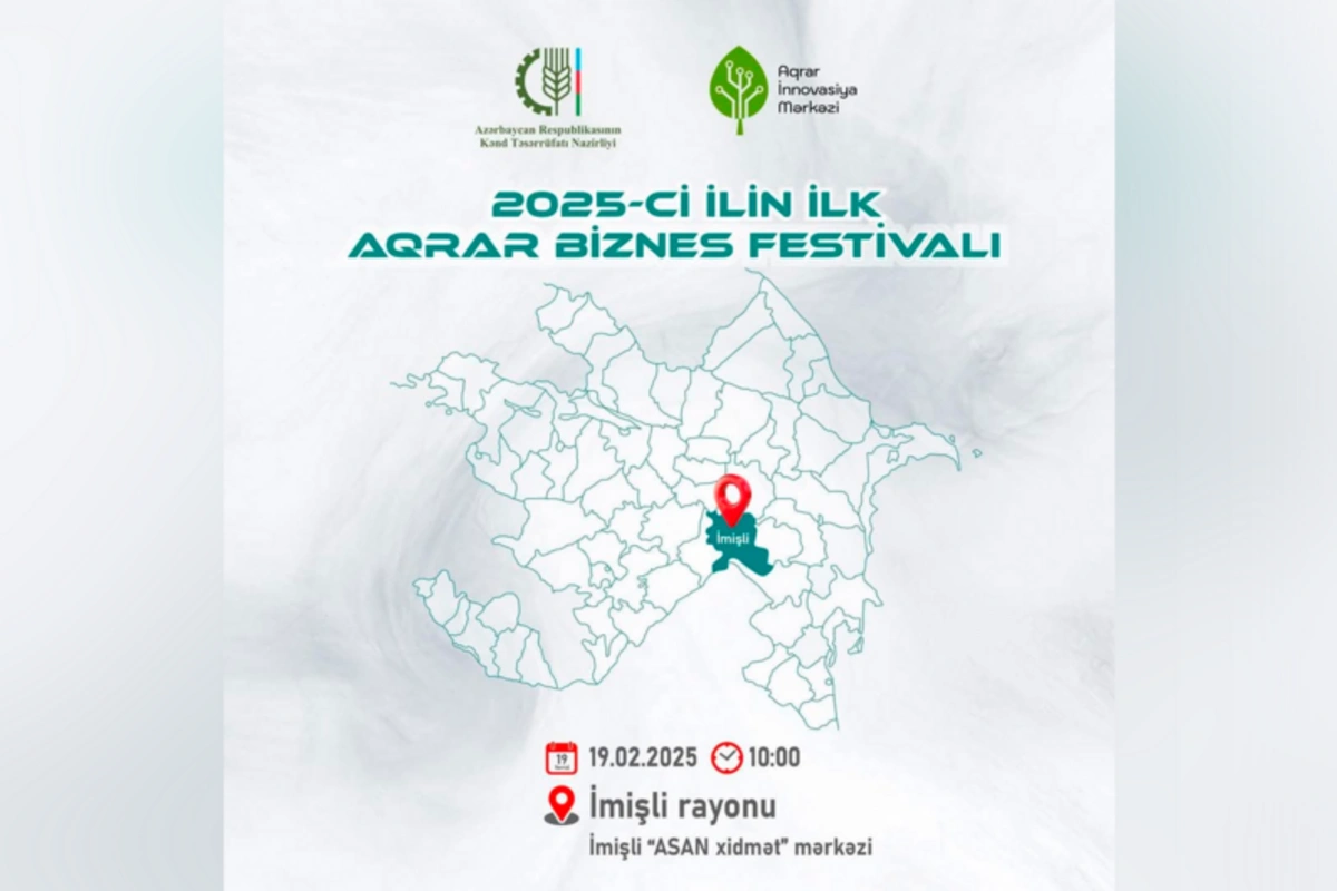 İmişlidə bu ilin ilk Aqrar Biznes Festivalı keçiriləcək