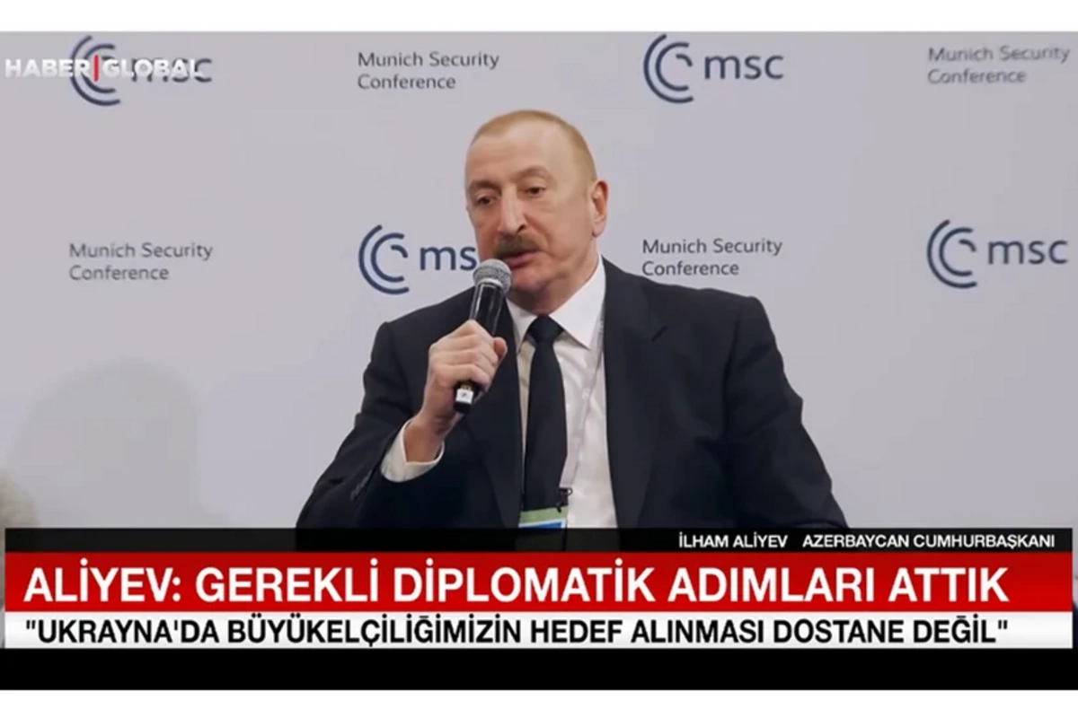 Haber Global İlham Əliyevin Münxendə panel müzakirələrində iştirakı ilə bağlı videomaterial hazırlayıb