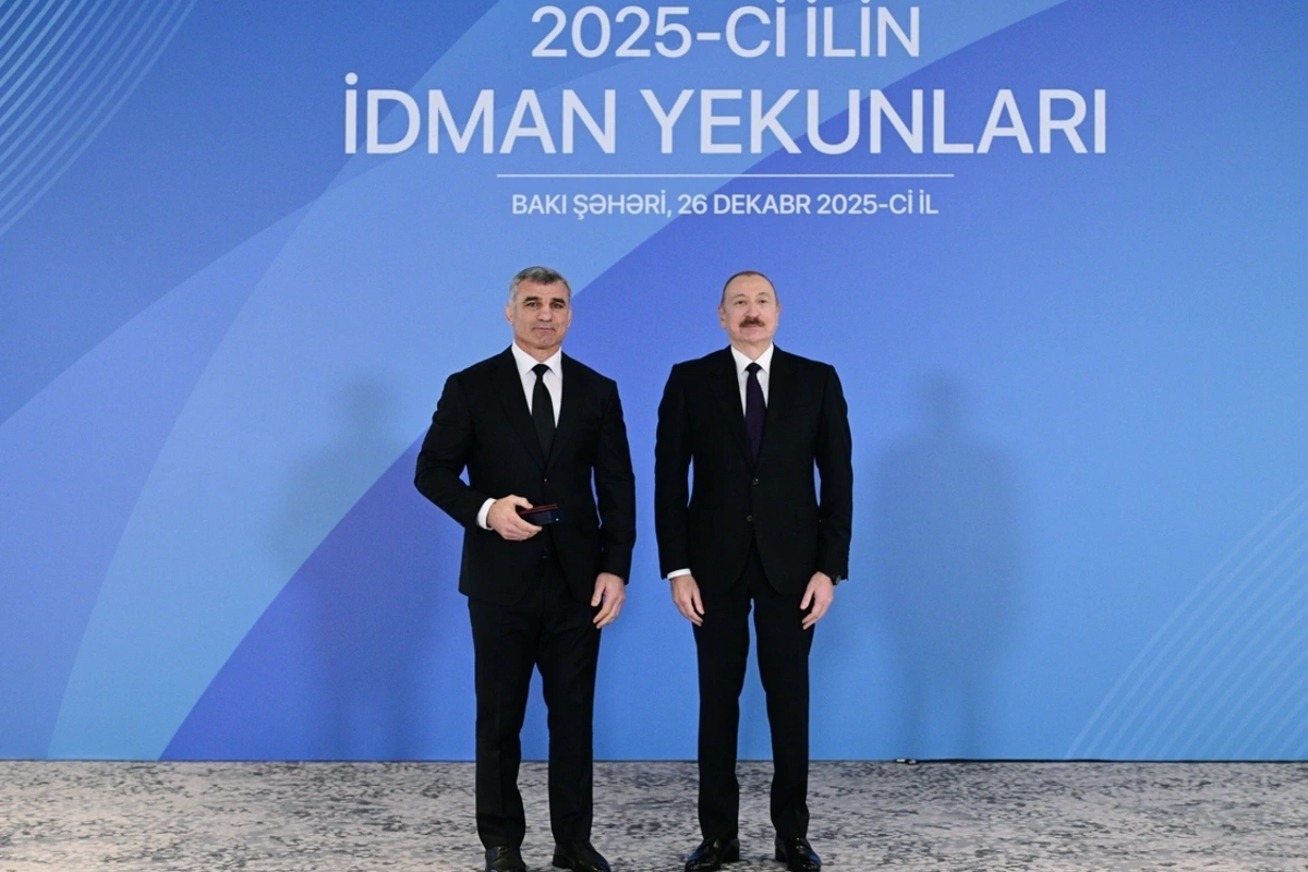 Prezidentin dünya çempionu ilə səmimi dialoqu: Sən hələ yarışırsan?