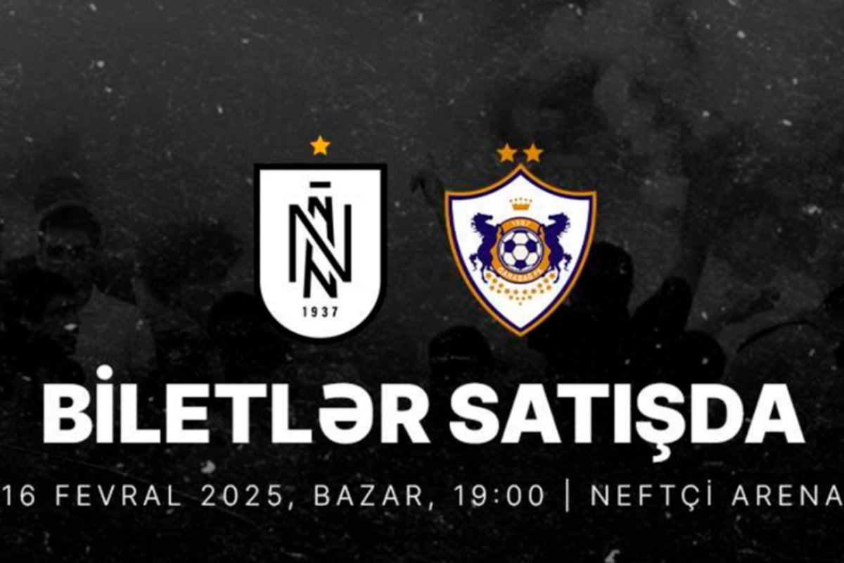 "Neftçi" – "Qarabağ" matçının biletləri satışa çıxarılıb