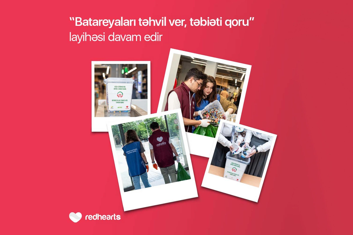 Batareyaları təhvil ver, təbiəti qoru layihəsi çərçivəsində 96 kq işlənmiş batareya toplanaraq təhvil verili