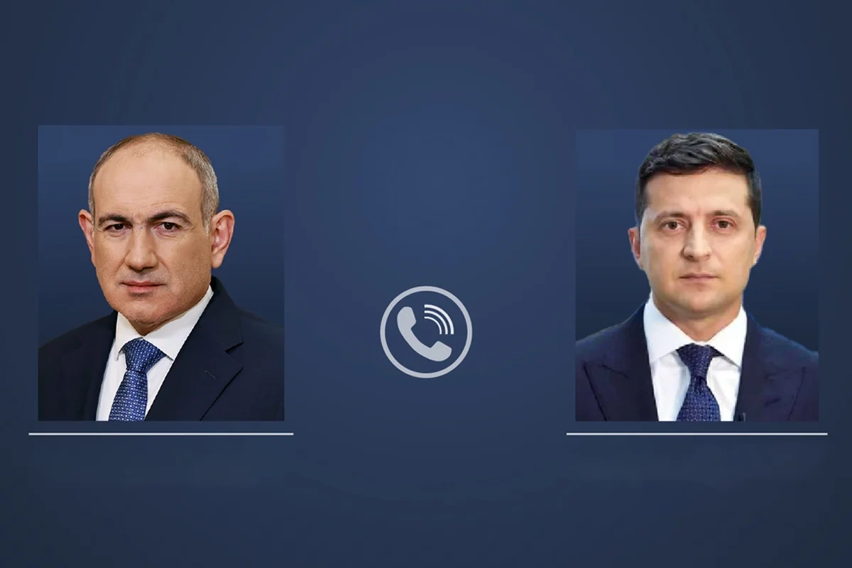 Paşinyan və Zelenski regiondakı vəziyyəti müzakirə ediblər