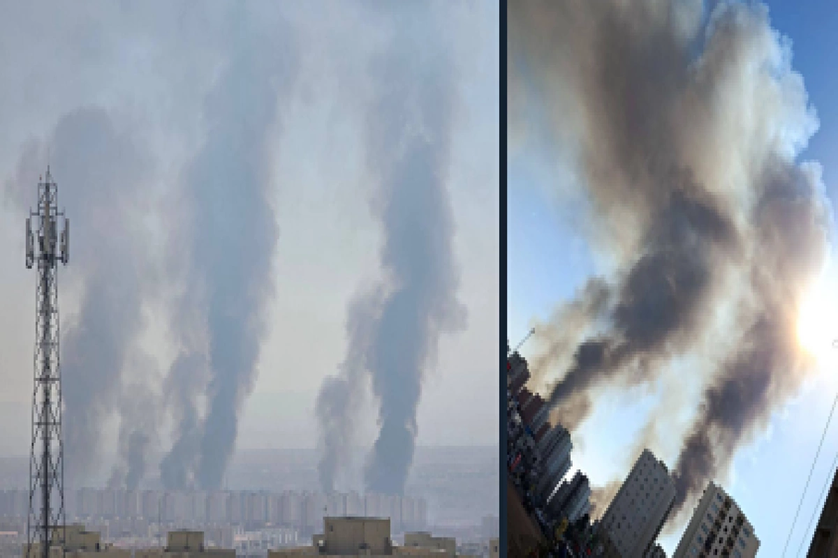 Tehranın ətrafında güclü partlayışların baş verdiyi barədə məlumatlar yayılıb