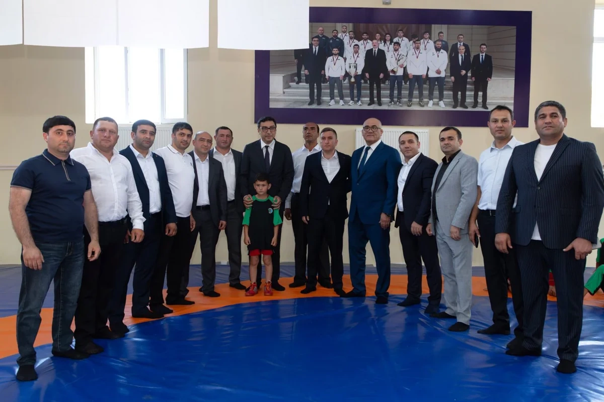 Azərbaycanda yeni güləş zalları istifadəyə verilib