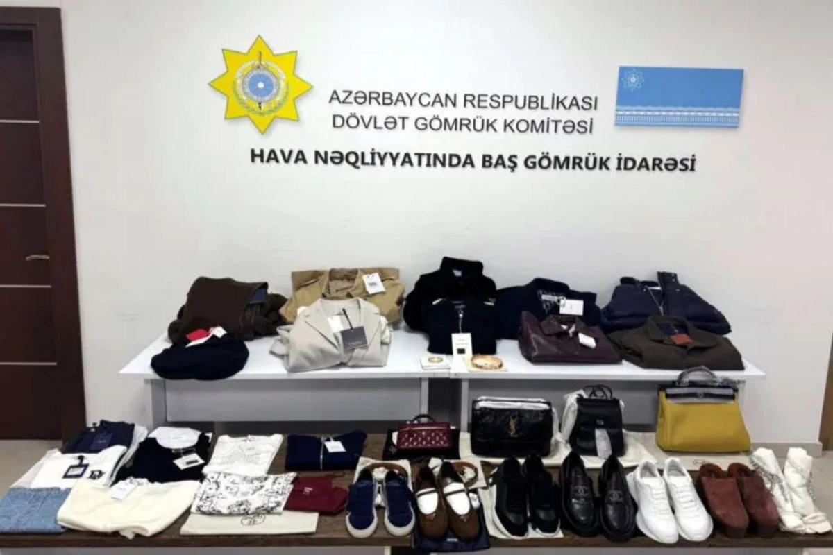Azərbaycana brend mallar gətirənlər saxlanıldı - 276 min manat