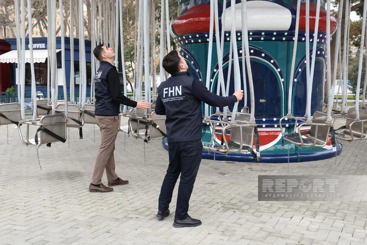 FHN bayram günləri ilə əlaqədar attraksionlara nəzarəti gücləndirib