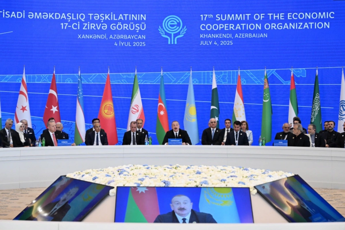 The Press Service of the President of Azerbaijan shared a publication about the 17th ECO Summit in Khankendi The Press Service of the President of Azerbaijan shared a publication about the 17th ECO Summit in Khankendi