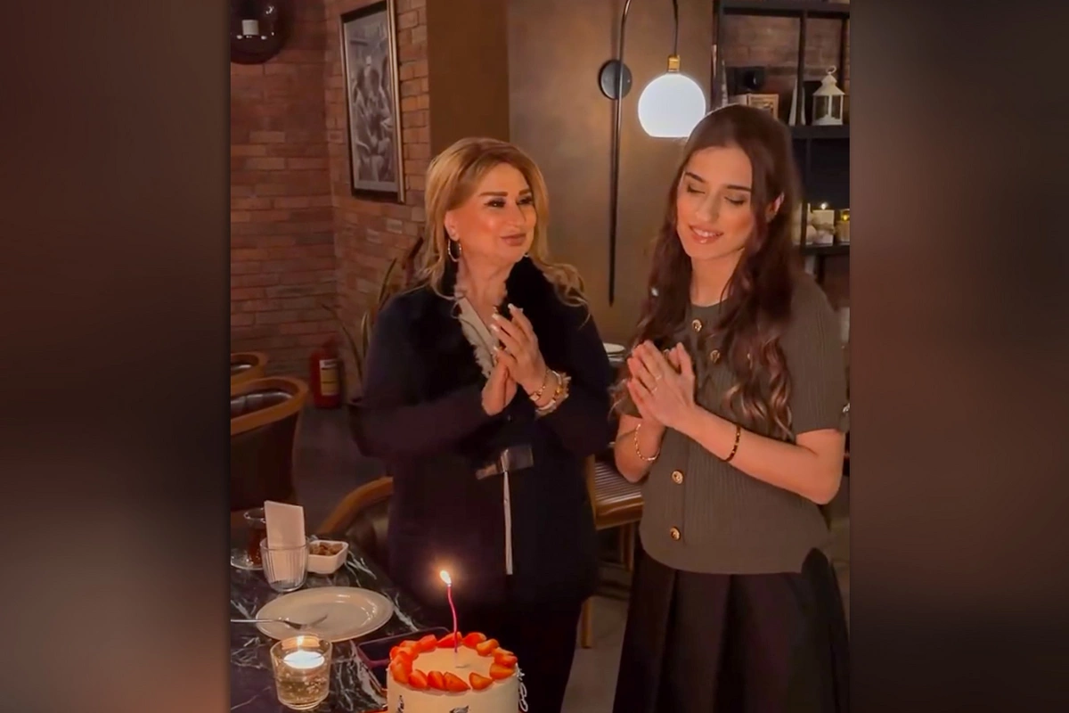 Mələkxanım Eyyubova böyük qızına ad günü keçirdi