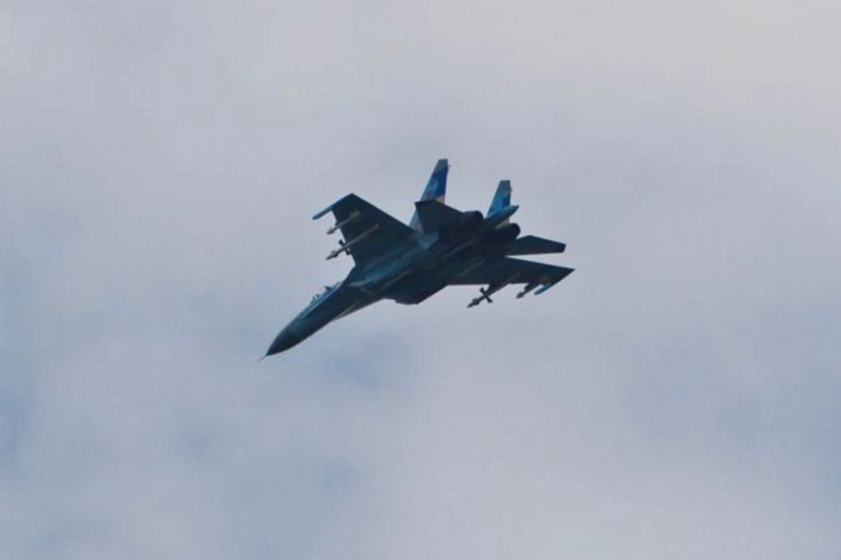 Ukrainian Su-27 crashed in the Zaporizhzhia direction Ukrainian Su-27 crashed in the Zaporizhzhia direction