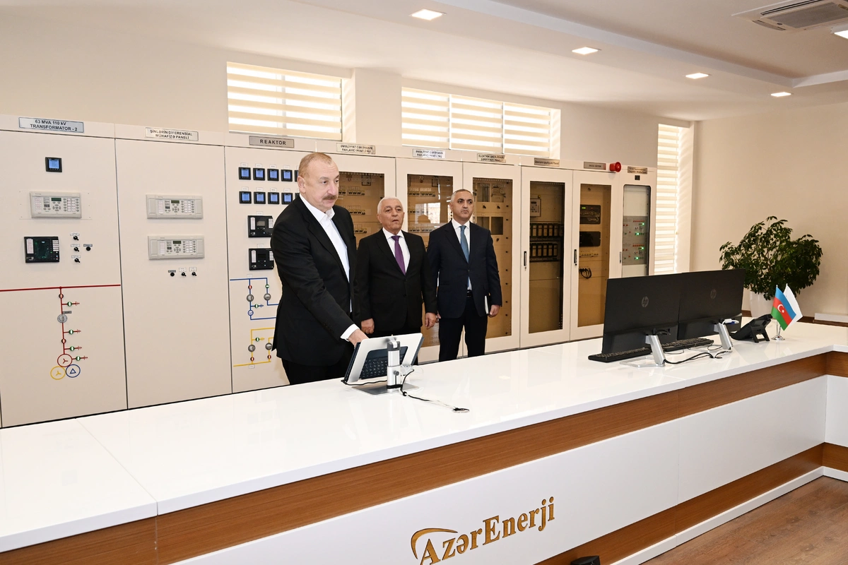 Xankəndi-1 elektrik yarımstansiyası istismara verilib