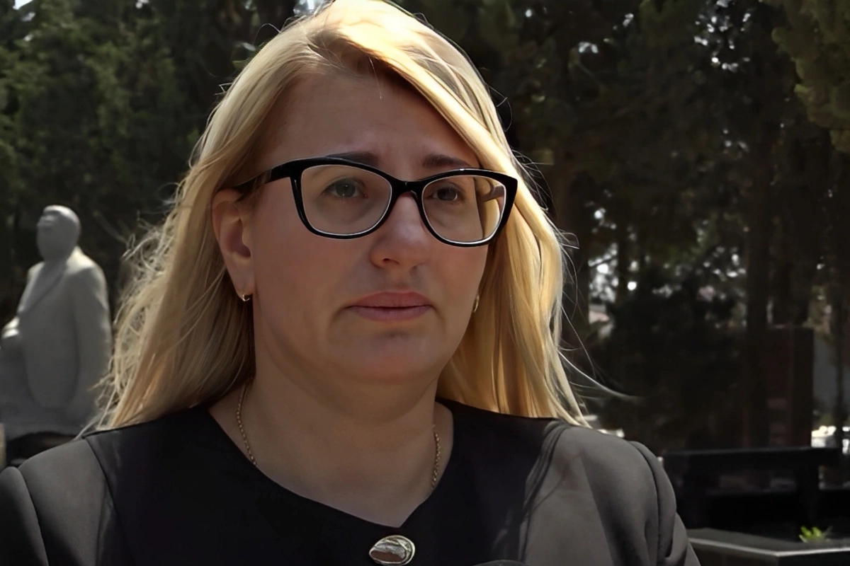 Azərbaycanın Milli Qəhrəmanı İqor Kşnyakinin həyat yoldaşı DANIŞDI