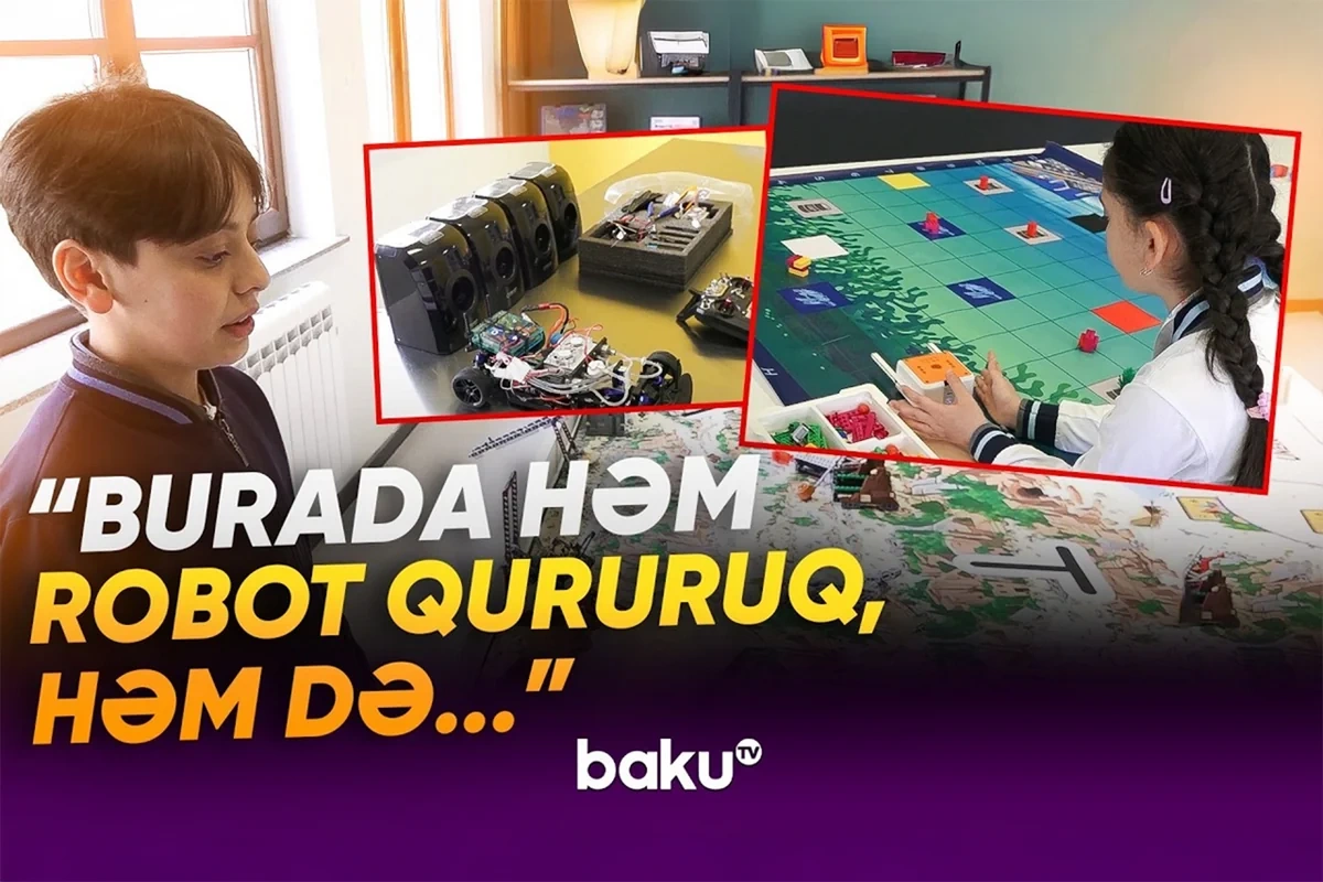 Uğurlarından söz etdirən Şuşa şagirdləri: Mühəndislik bacarıqlarını artırırlar