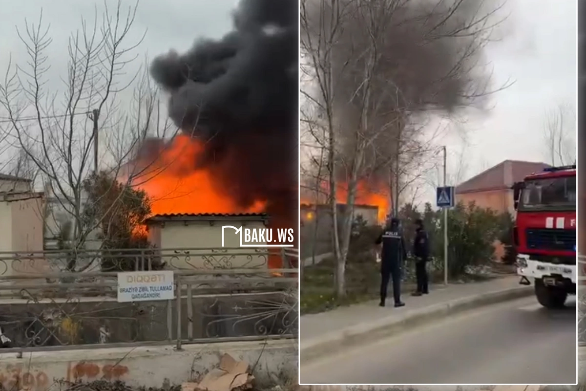 Nərimanovdakı yanğın söndürüldü