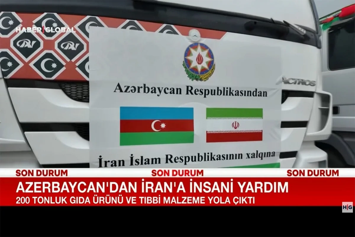 Haber Global Azərbaycandan İrana yola salınan humanitar yardımla bağlı VİDEOSÜJET hazırlayıb