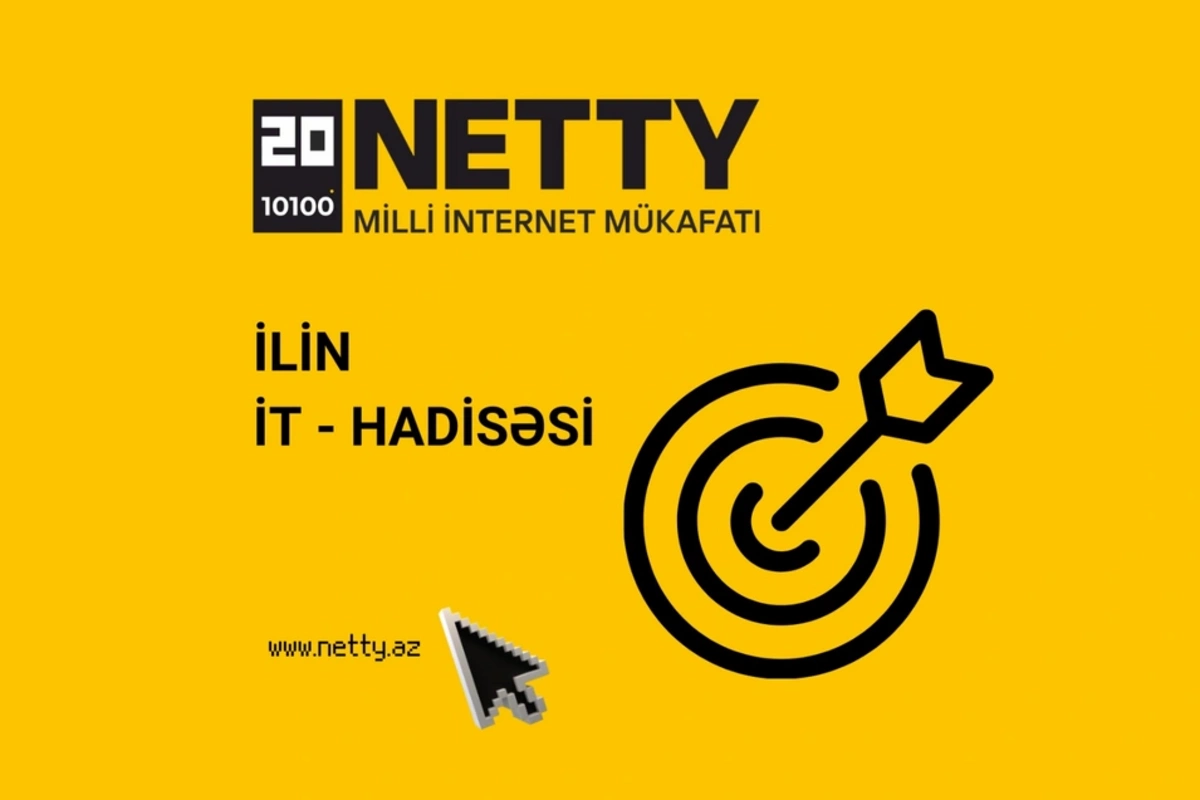 Главная цифровая премия Азербайджана NETTY 2025 продолжает прием заявок! Главная цифровая премия Азербайджана NETTY 2025 продолжает прием заявок!