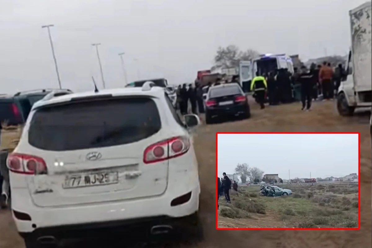 Bakı-Qazax yolunda mikroavtobus qəzaya uğradı: 9 NƏFƏR YARALANDI