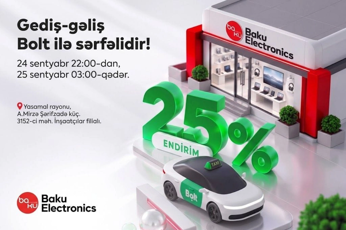 Bolt for Business Baku Electronics-də yeni Apple məhsullarının satışına dəstək verir